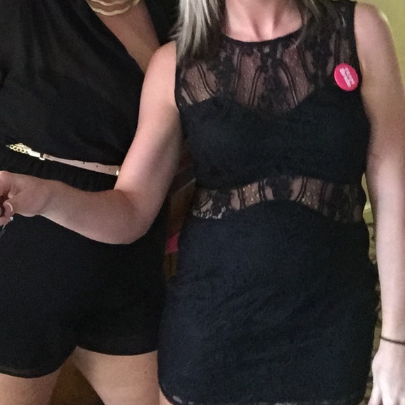 Tobi black dress size medium. - Picture 4 of 4